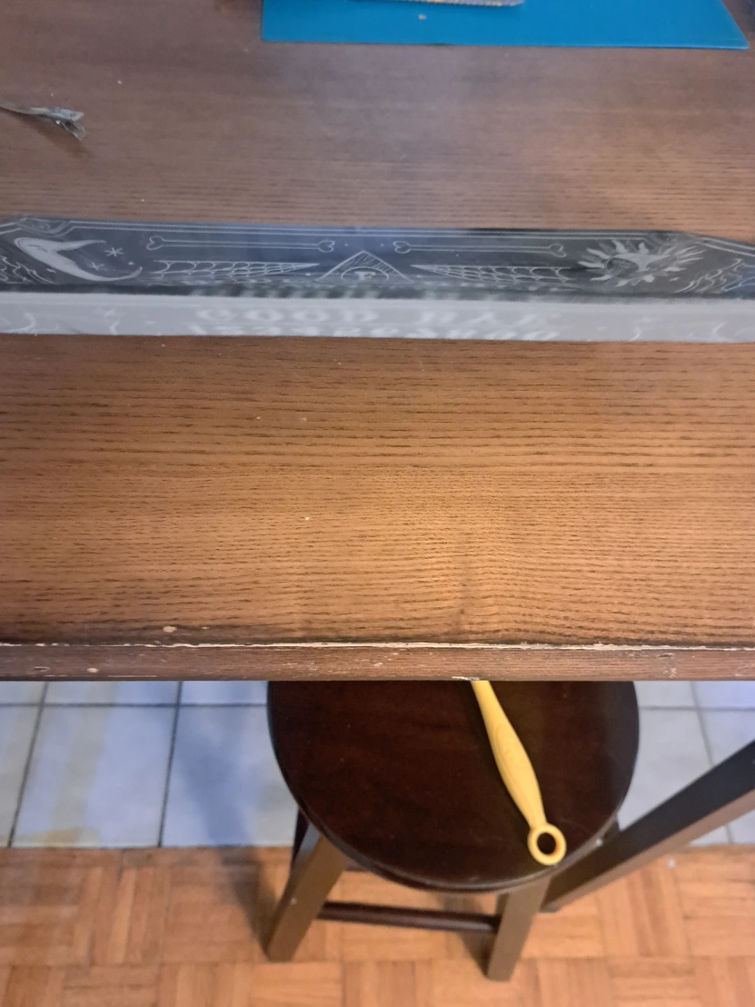 Ouija Board Decorative Glass tray - photo 2