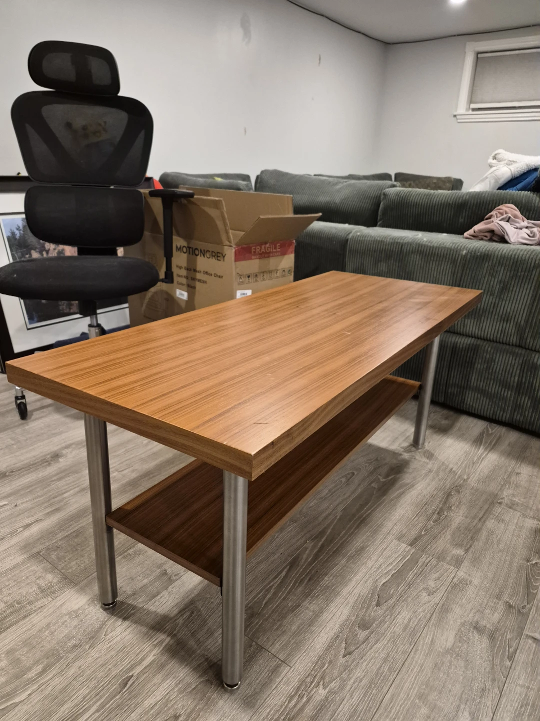 Rectangular Coffee Table, real wood.