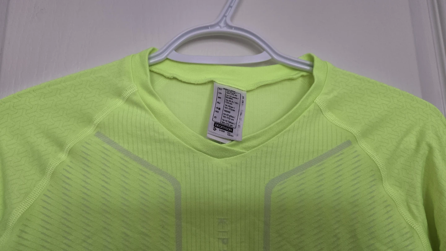 NEW Kipsta Long Sleeve Athletic Shirt Youth 14Y - photo 2
