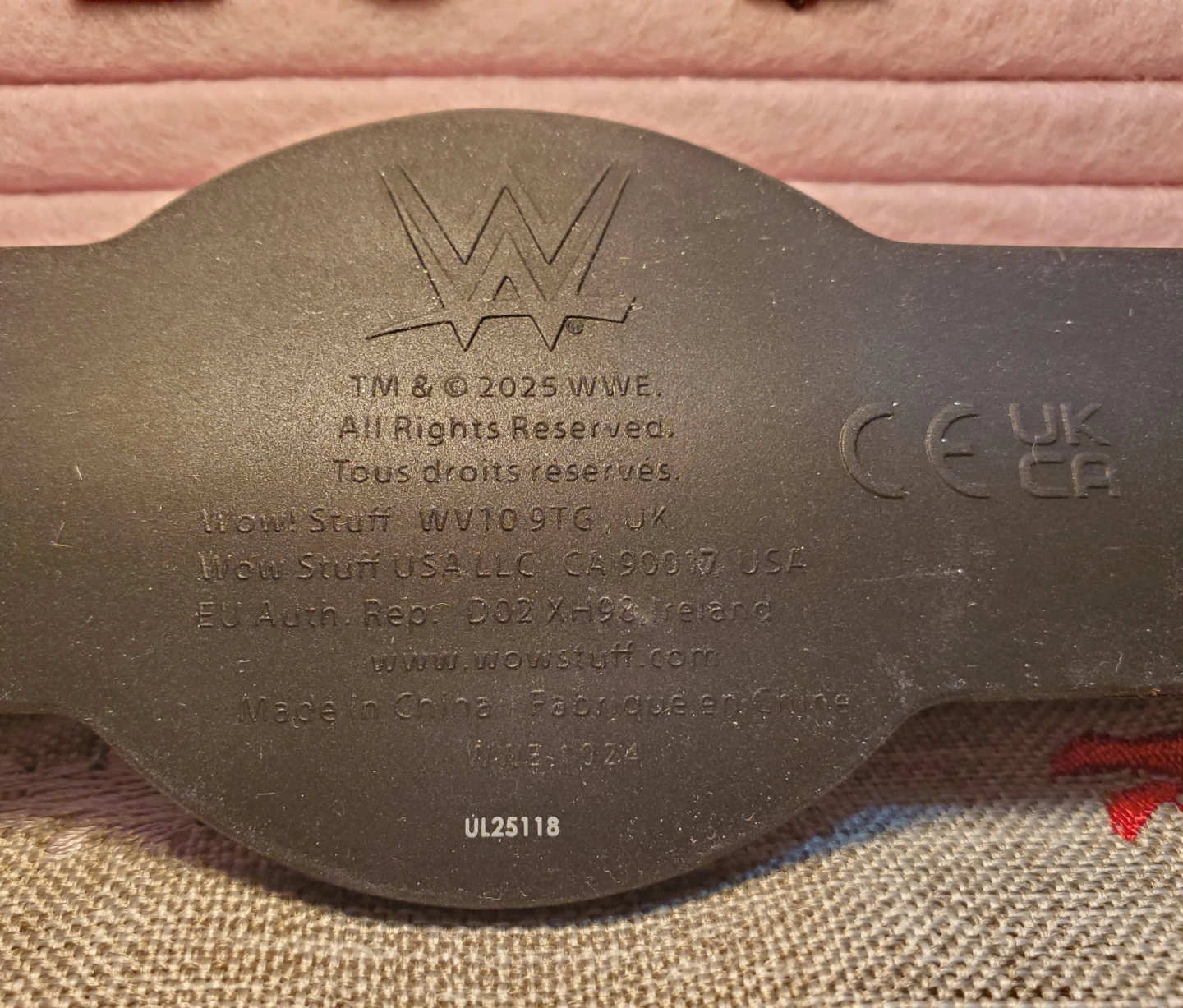 WWE Slapband Series 2 Attitude Era Championship Belt - photo 4