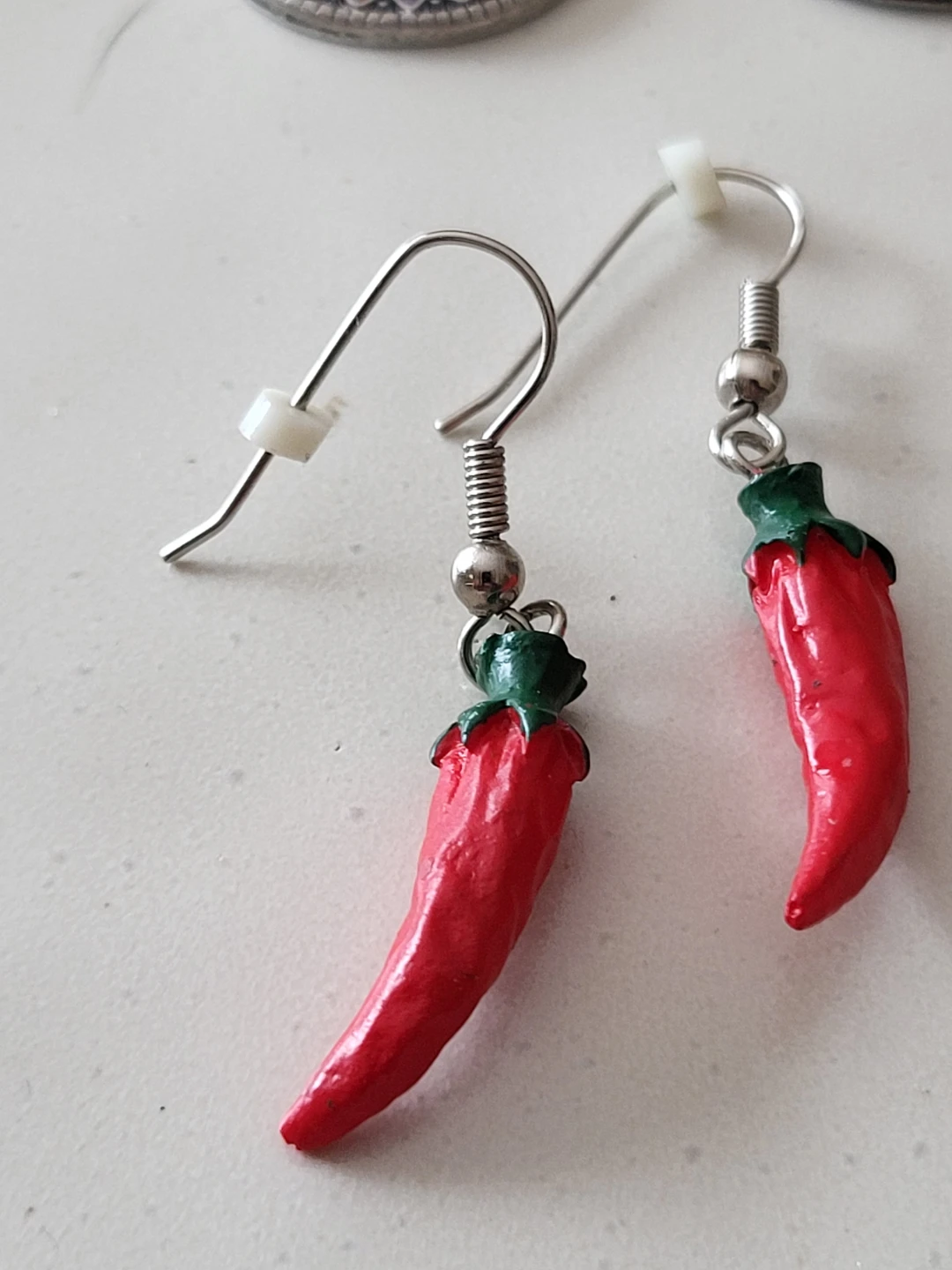 Assorted Dangle Earrings - Feather, Chili Pepper, and Tribal - photo 4