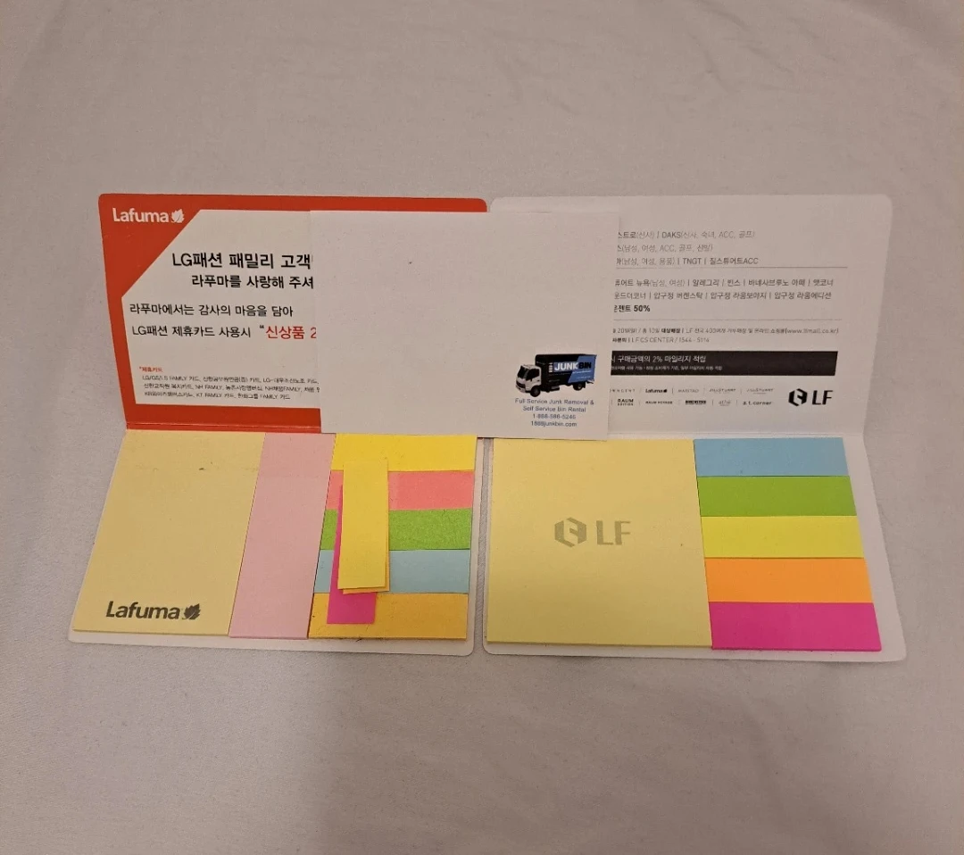 free notepads/tab