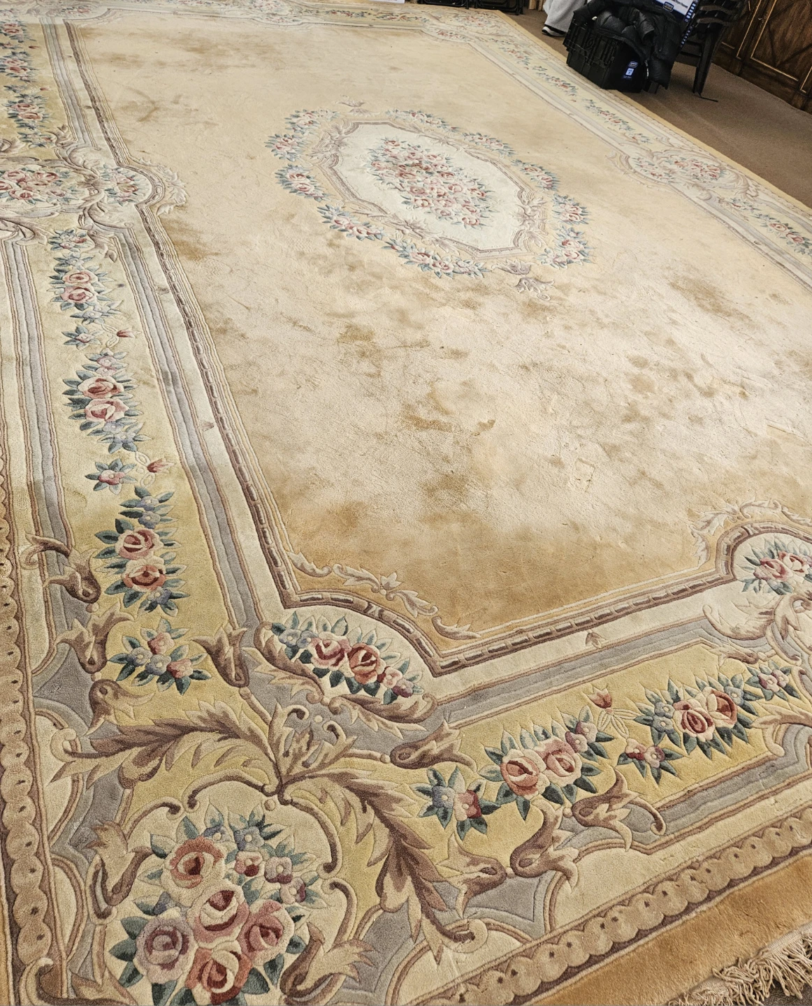 Beautiful  Xlarge 12x20 hand knotted Japanese wool rug