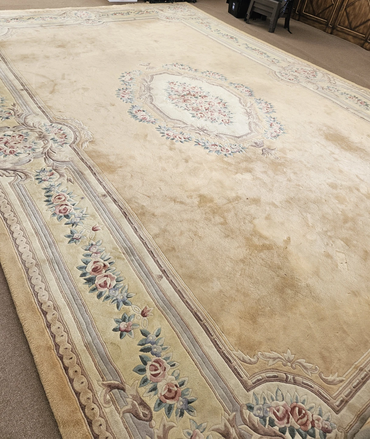 Beautiful  Xlarge 12x20 hand knotted Japanese wool rug - photo 2