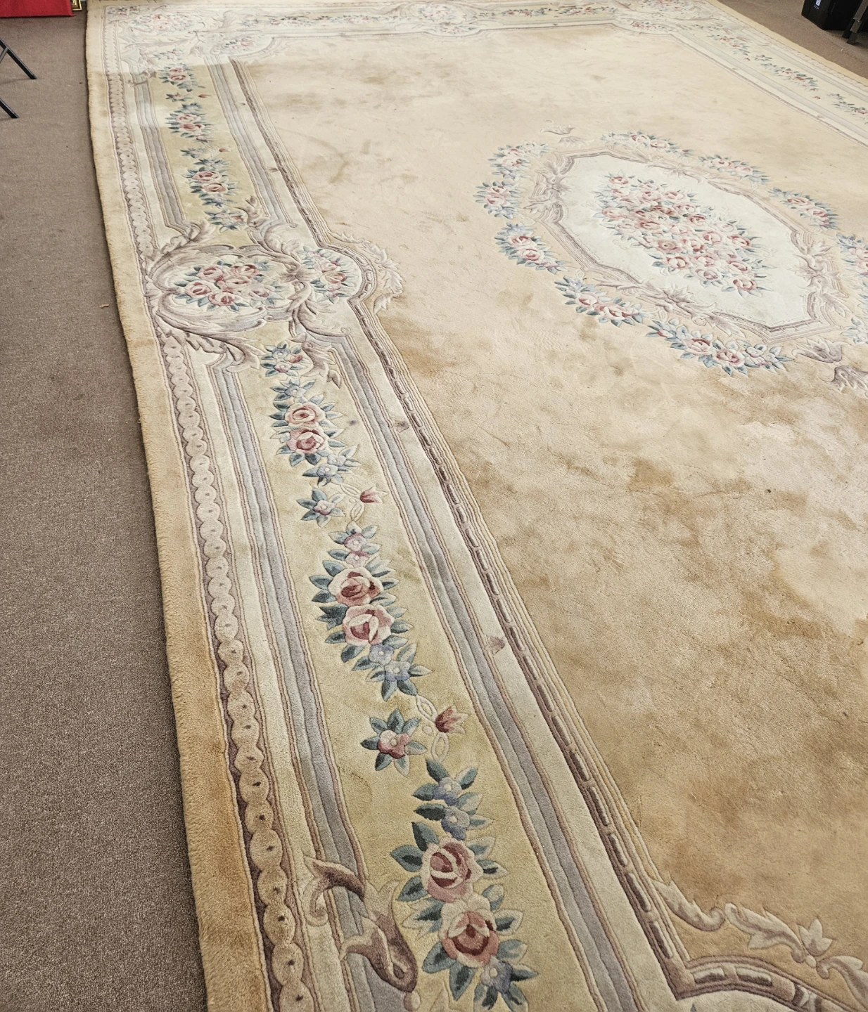 Beautiful  Xlarge 12x20 hand knotted Japanese wool rug - photo 3