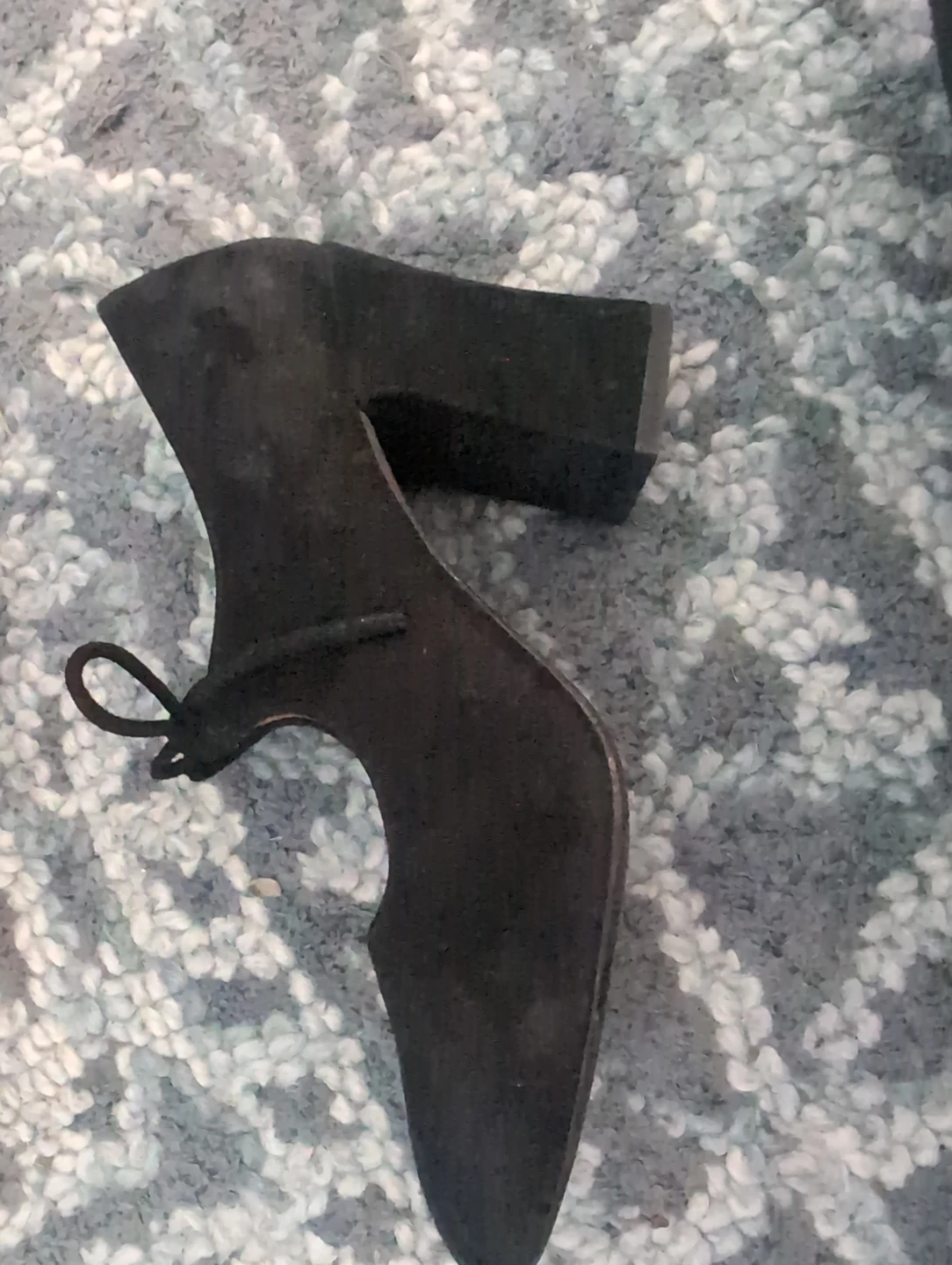 Bueno Black Suede Mary Jane Heels - photo 3