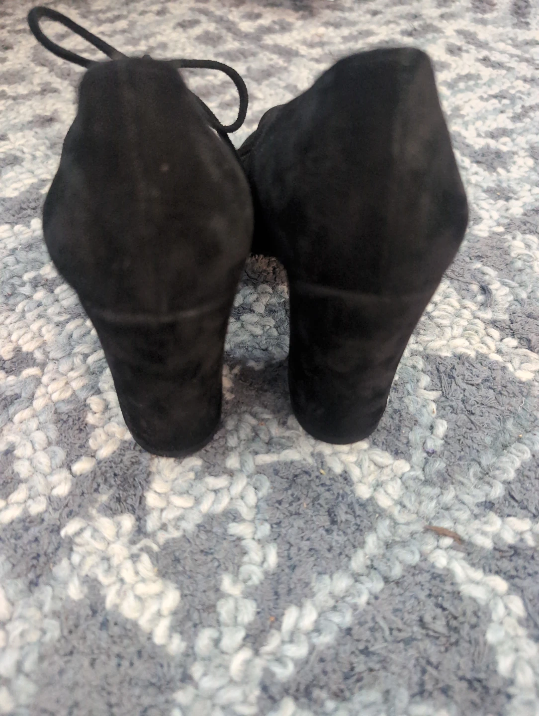 Bueno Black Suede Mary Jane Heels - photo 4