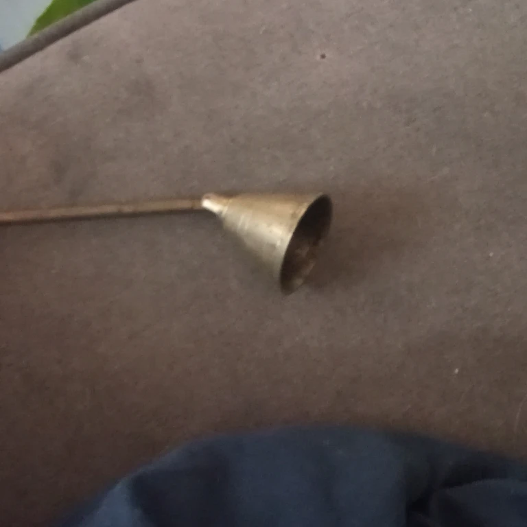 Brass Snuffer Candle Wick Dipper - photo 2