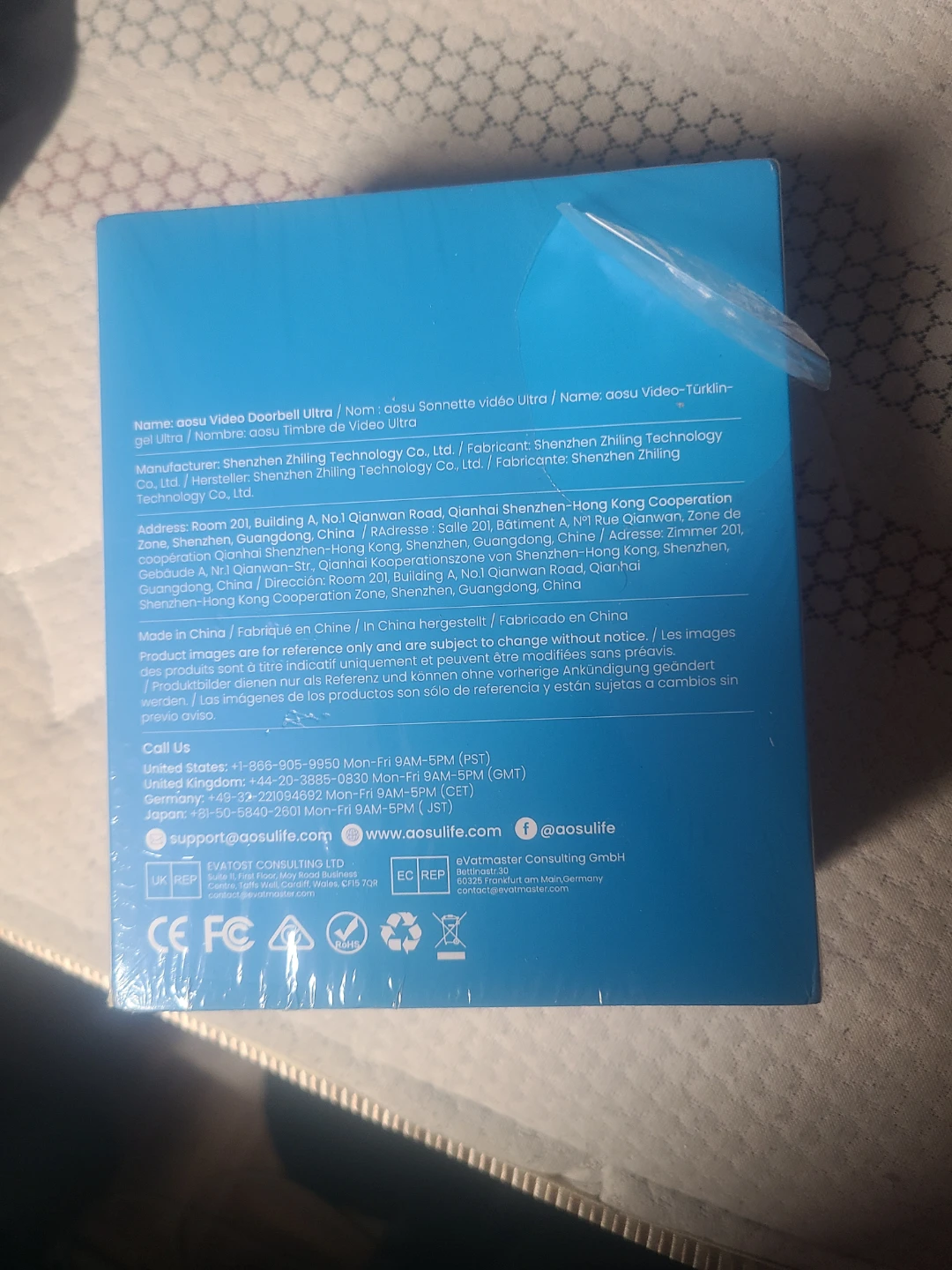 aosu Video Doorbell Ultra and Wi-Fi HomeBase - photo 2