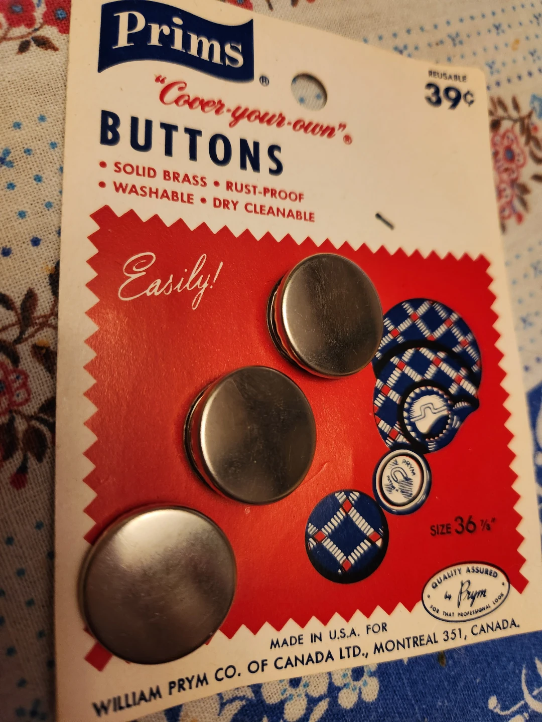 Vintage Prym Buttons & Dritz Buckles for Sewing - photo 2