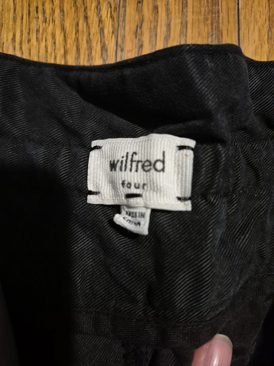 Wilfred Black Wide Leg Pants - photo 2