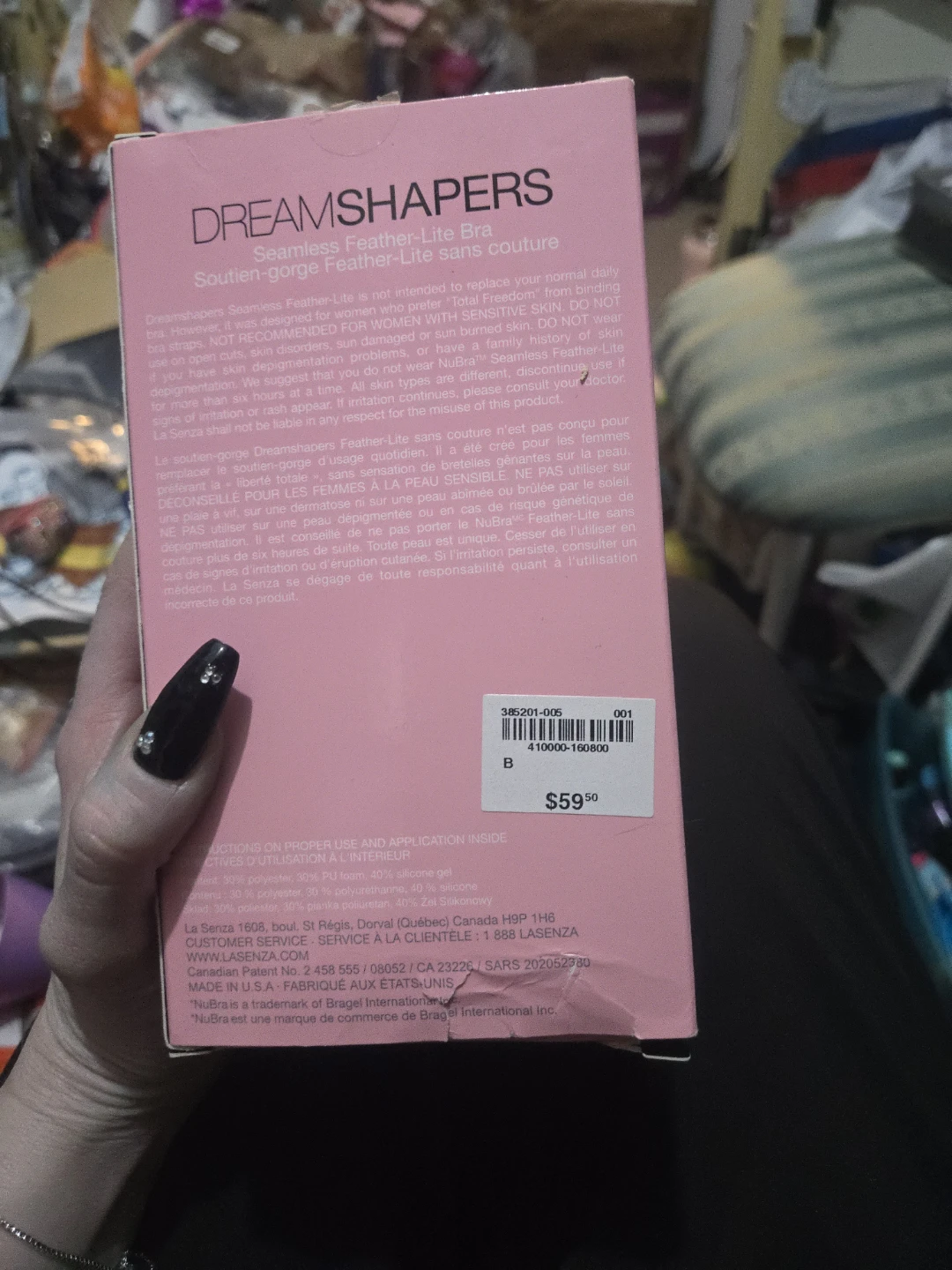 DreamShapers Feather-Lite Seamless Bra