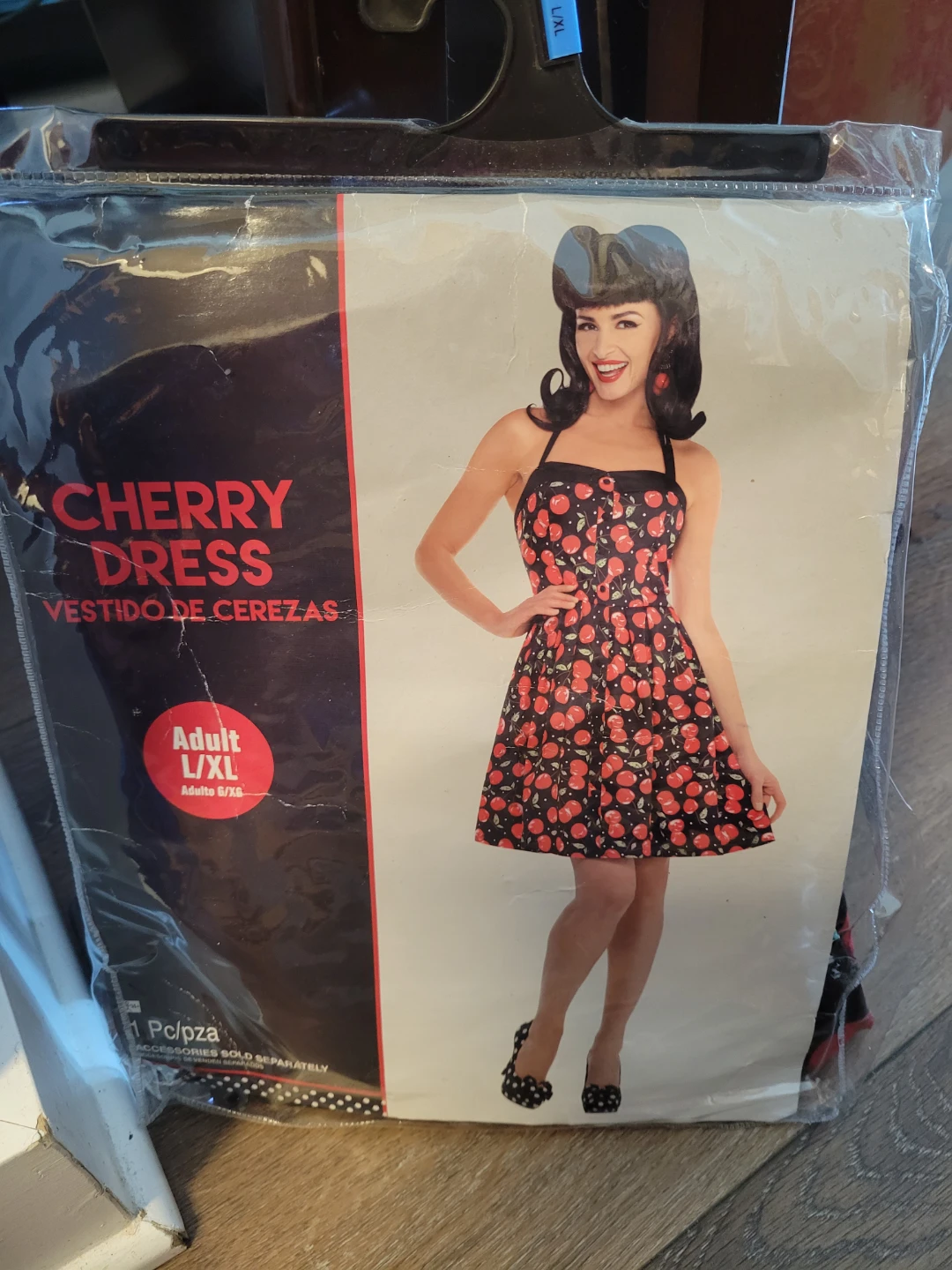Adult L/XL Cherry Dress Costume