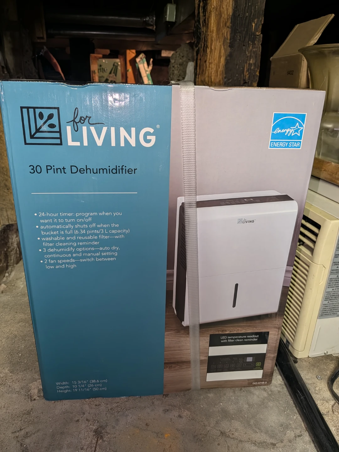 For Living 30 Pint Dehumidifier