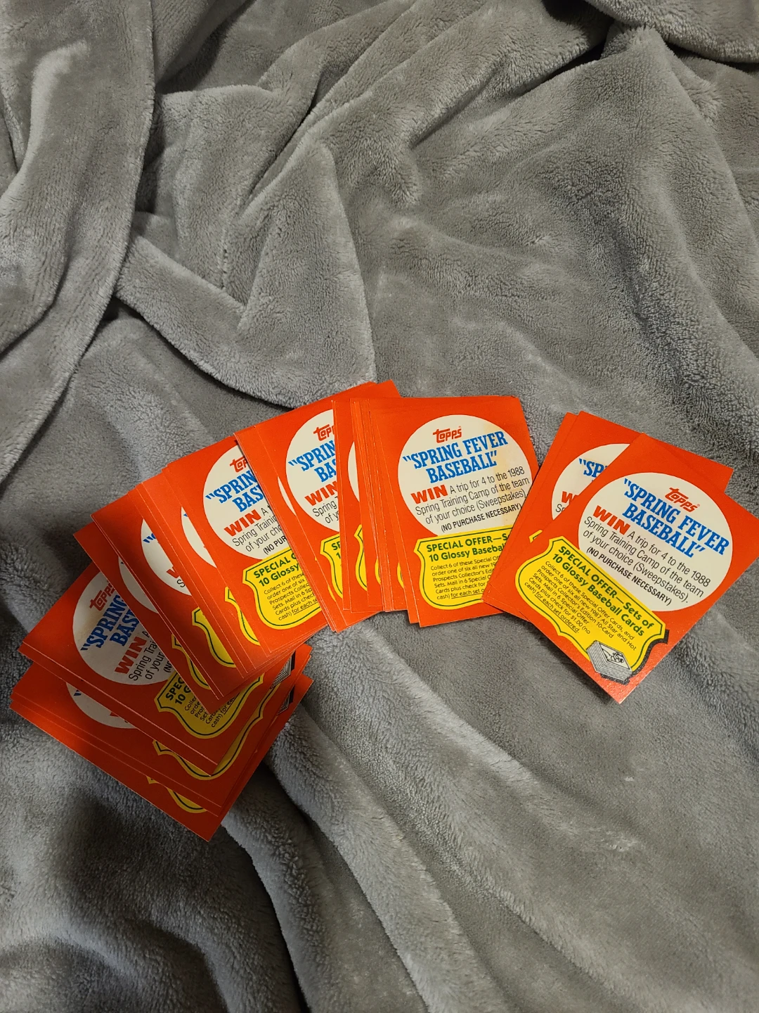 Expired Topps Spring Fever Baseball 1987 Special Offer Cards - photo 2