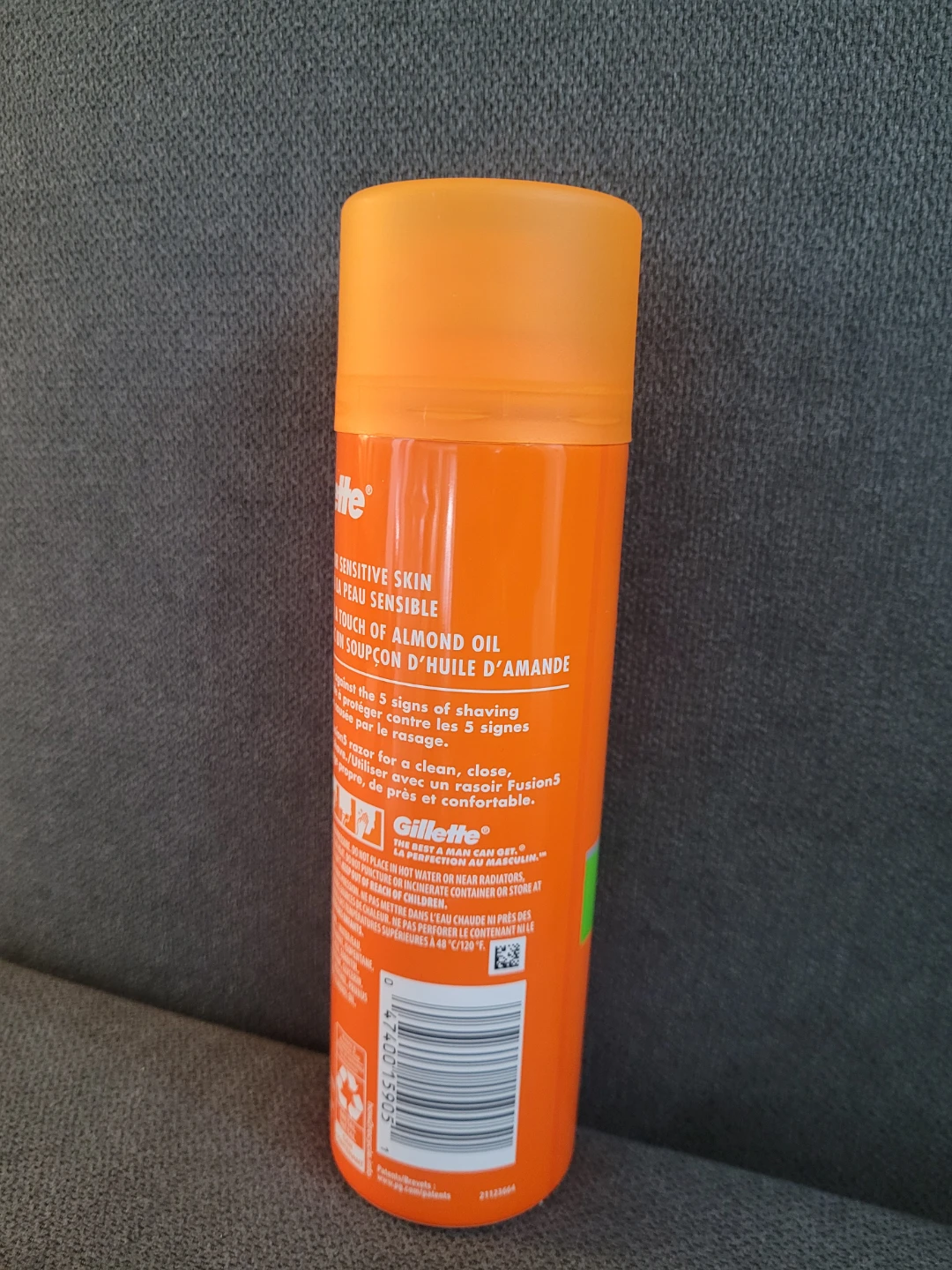 Gillette Fusion Sensitive Shave Gel - 190g - photo 2