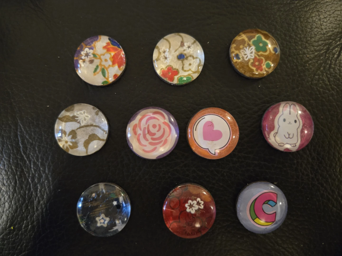 Glass Round Magnets $2 Each - photo 2