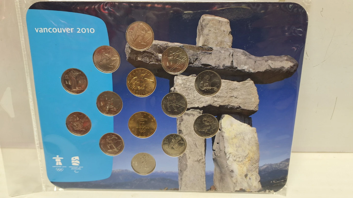Vancouver 2010 Olympic & Paralympic Winter Games Coin Collection - photo 2