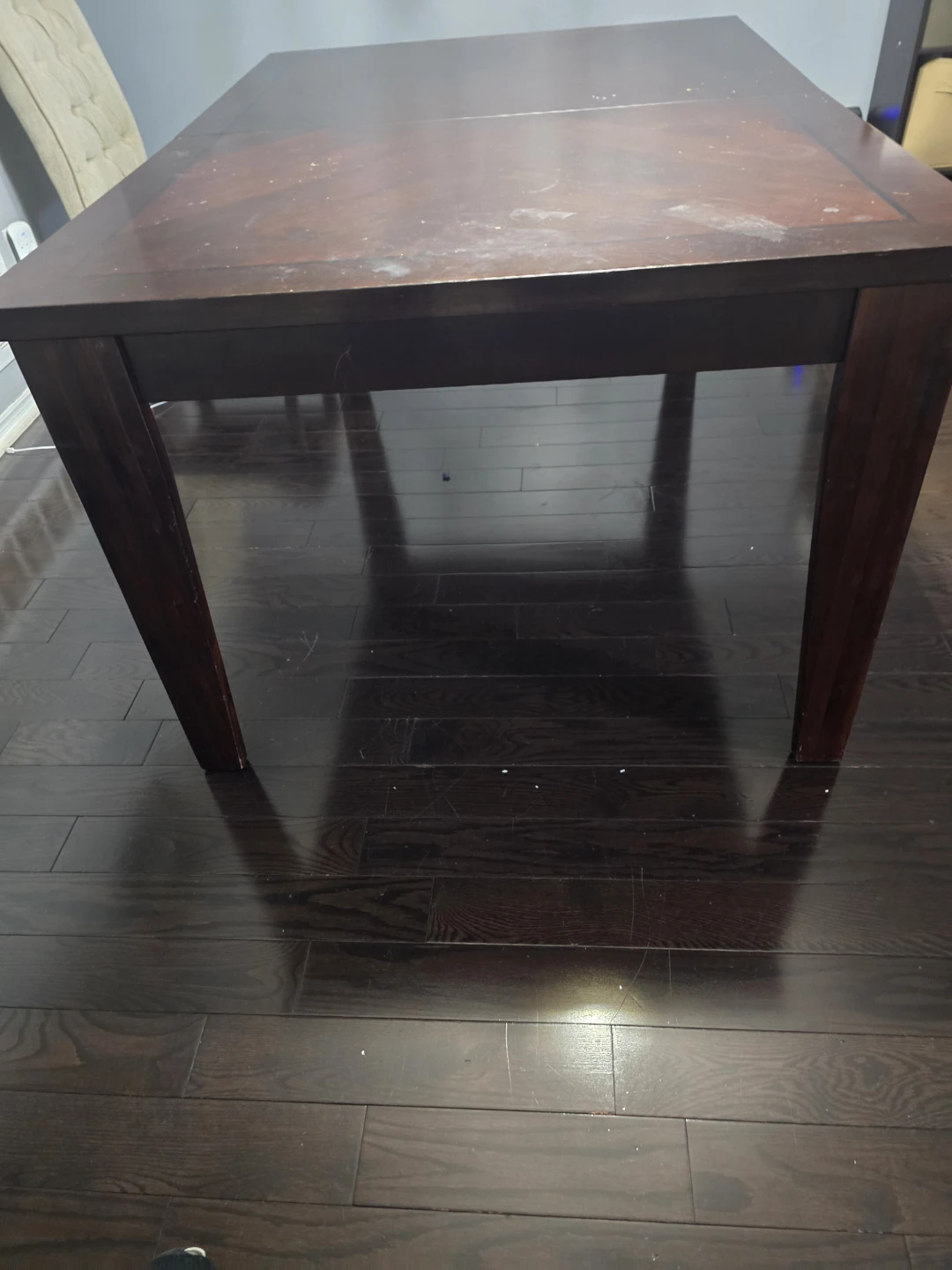 Dark Wood Dining Table - photo 3