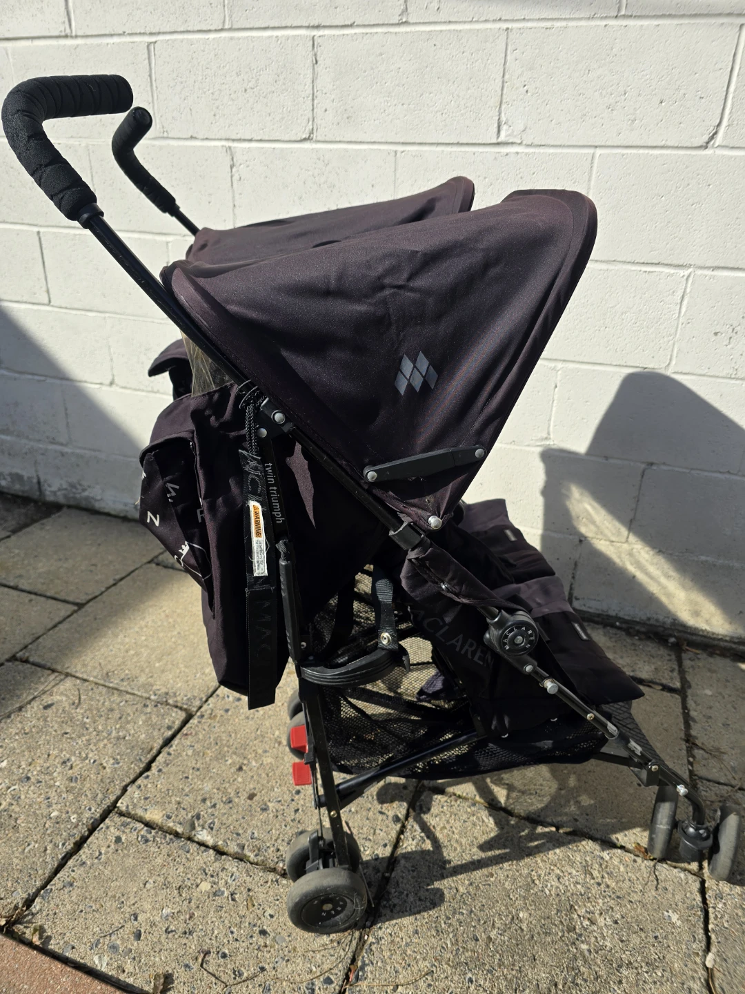 Maclaren Twin Triumph Double Stroller - photo 3
