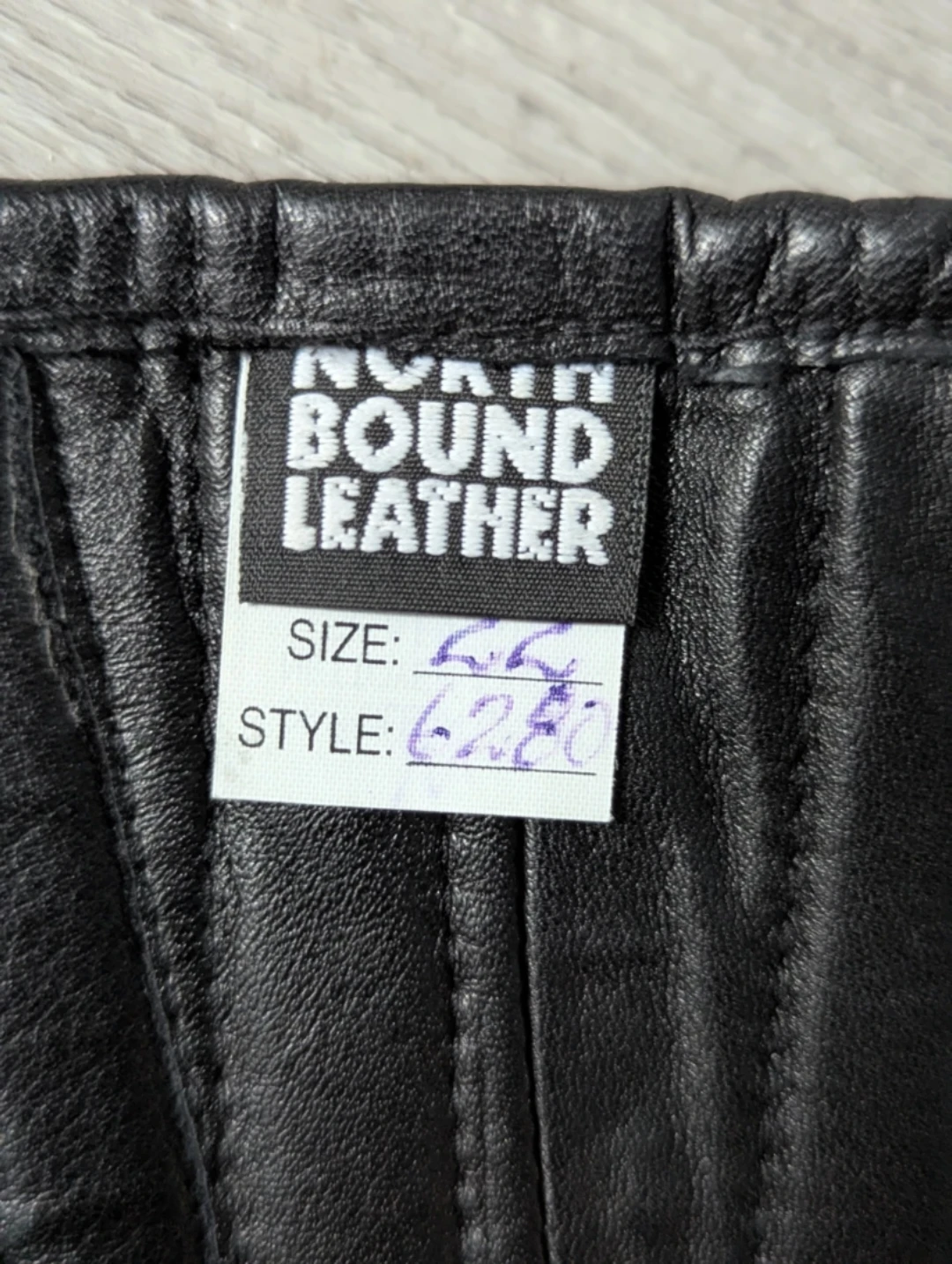 North Bound Leather Corset with Garters - photo 5