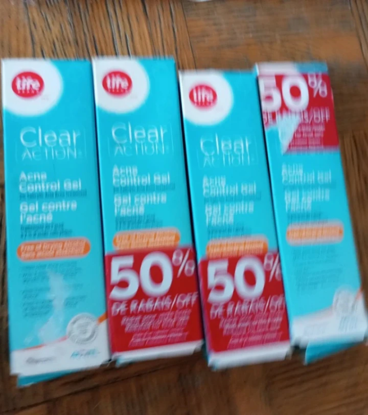 Life Brand Clear Action Acne Control Gel (4 Pack)