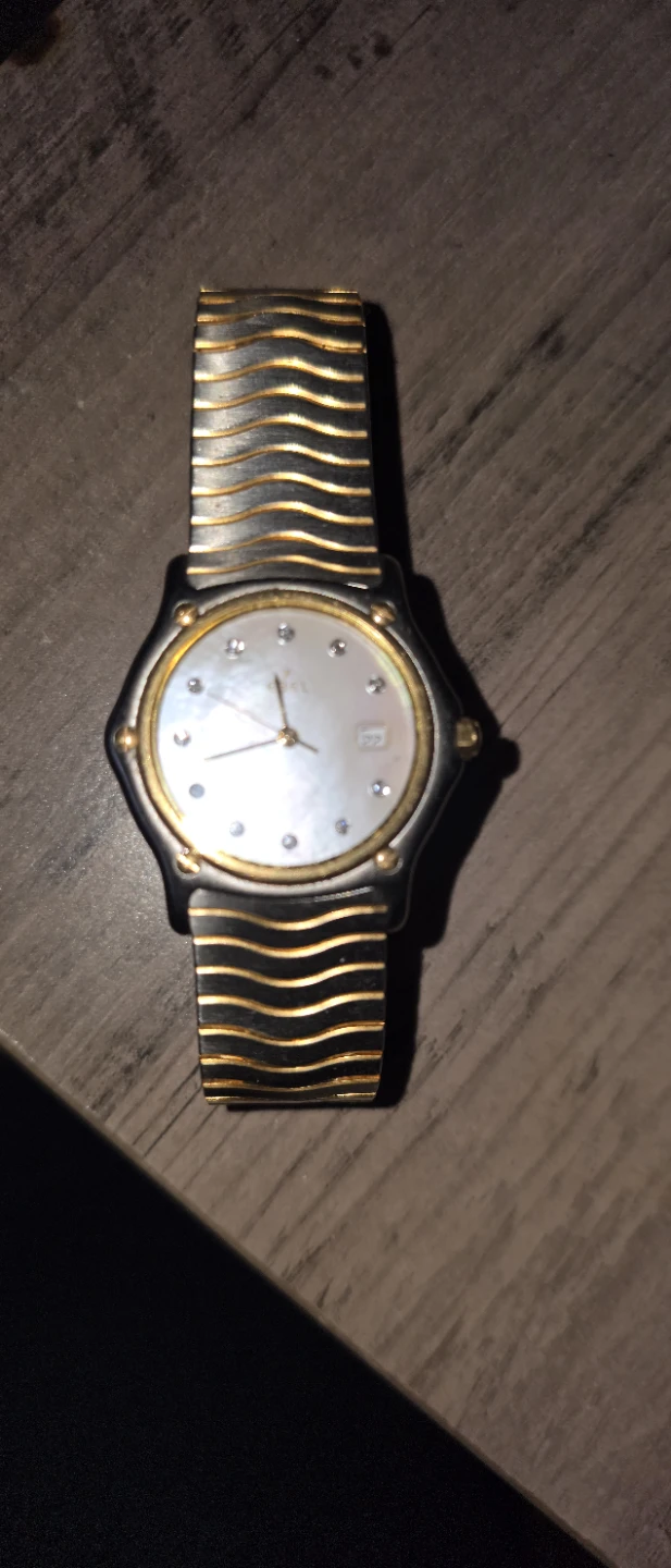 Ebel Sport Classic Swiss Women’s MOP Diamond Dial NEW Tags