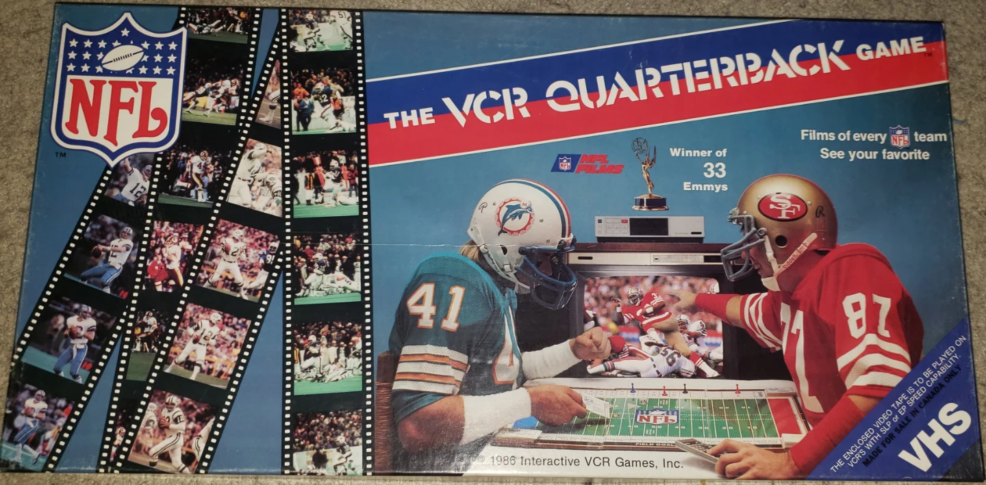 The NFL VCR Quarterback Game