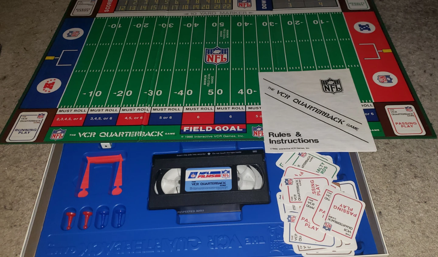 The NFL VCR Quarterback Game - photo 3