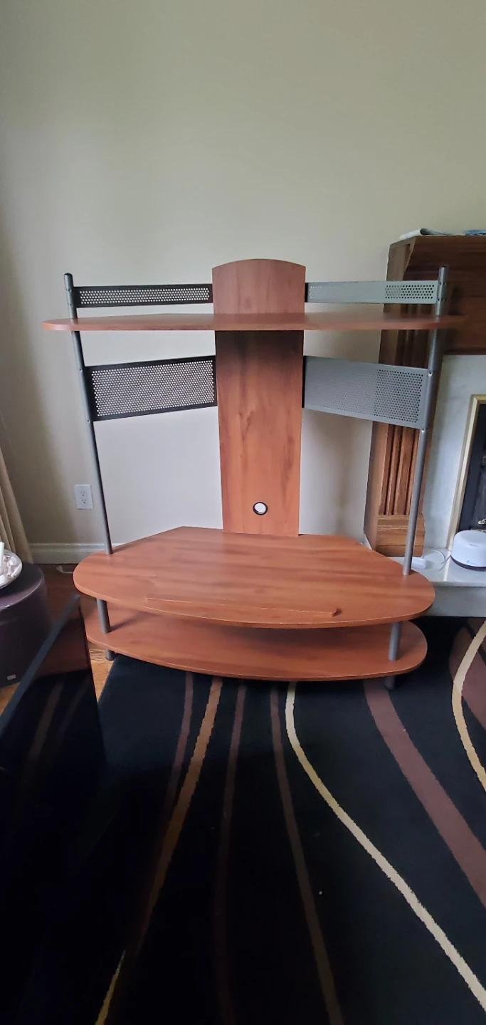 Corner Entertainment Stand