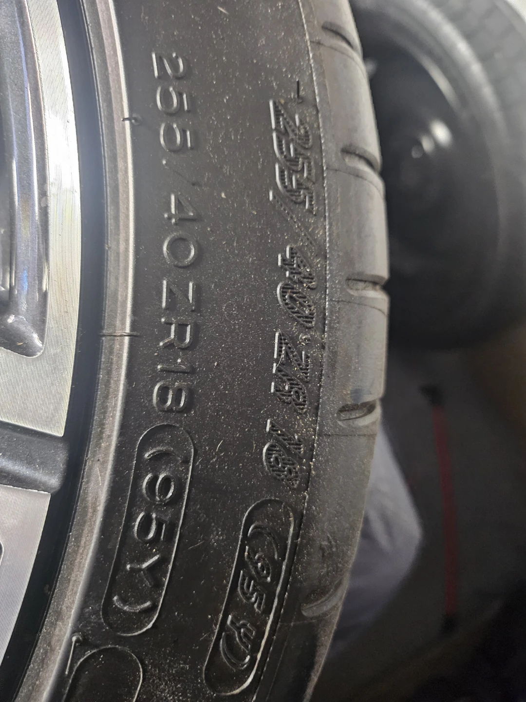 Michelin 255/40ZR18 Tire - photo 2