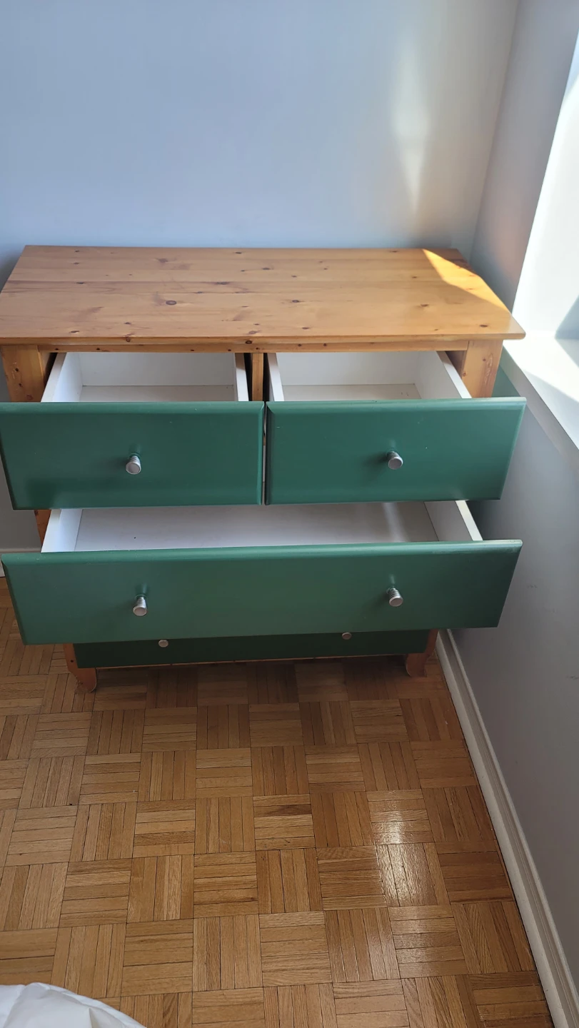 Green and Wood Dresser - photo 2