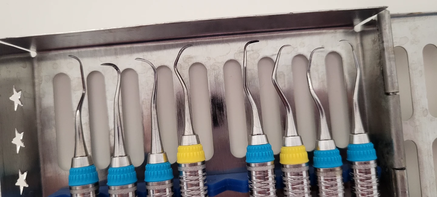 Dental Hygiene Examination Instrument Kit