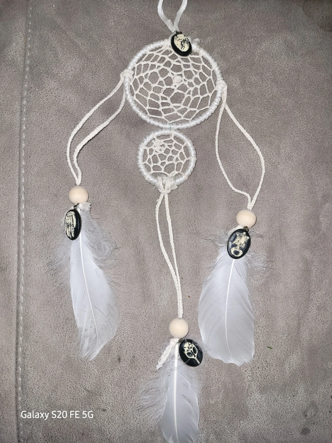 Skeletal dreamcatcher