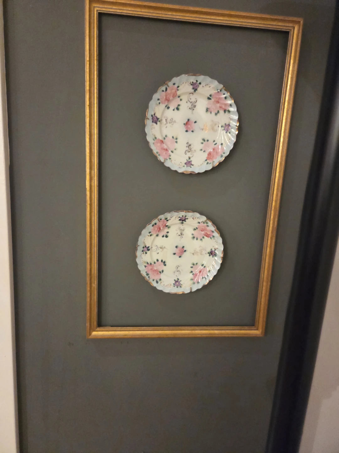 Decorative Floral Plates Set (2) - photo 3