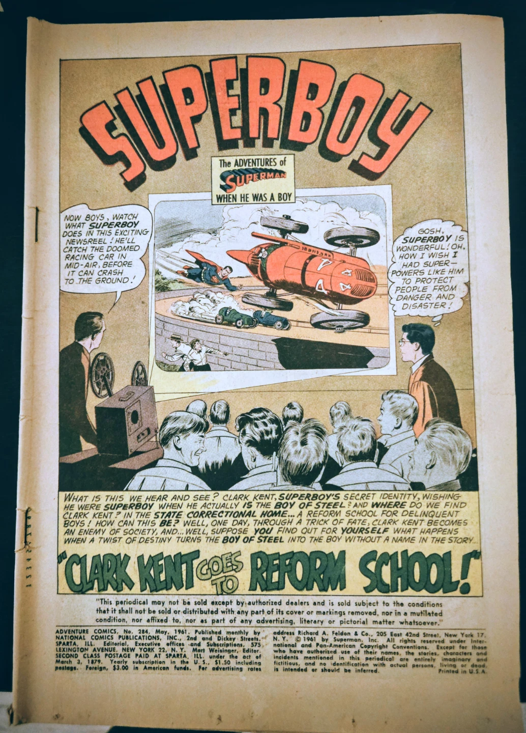 1959/61 Superboy, Worlds Finest, Batman Coverless Comics - photo 4