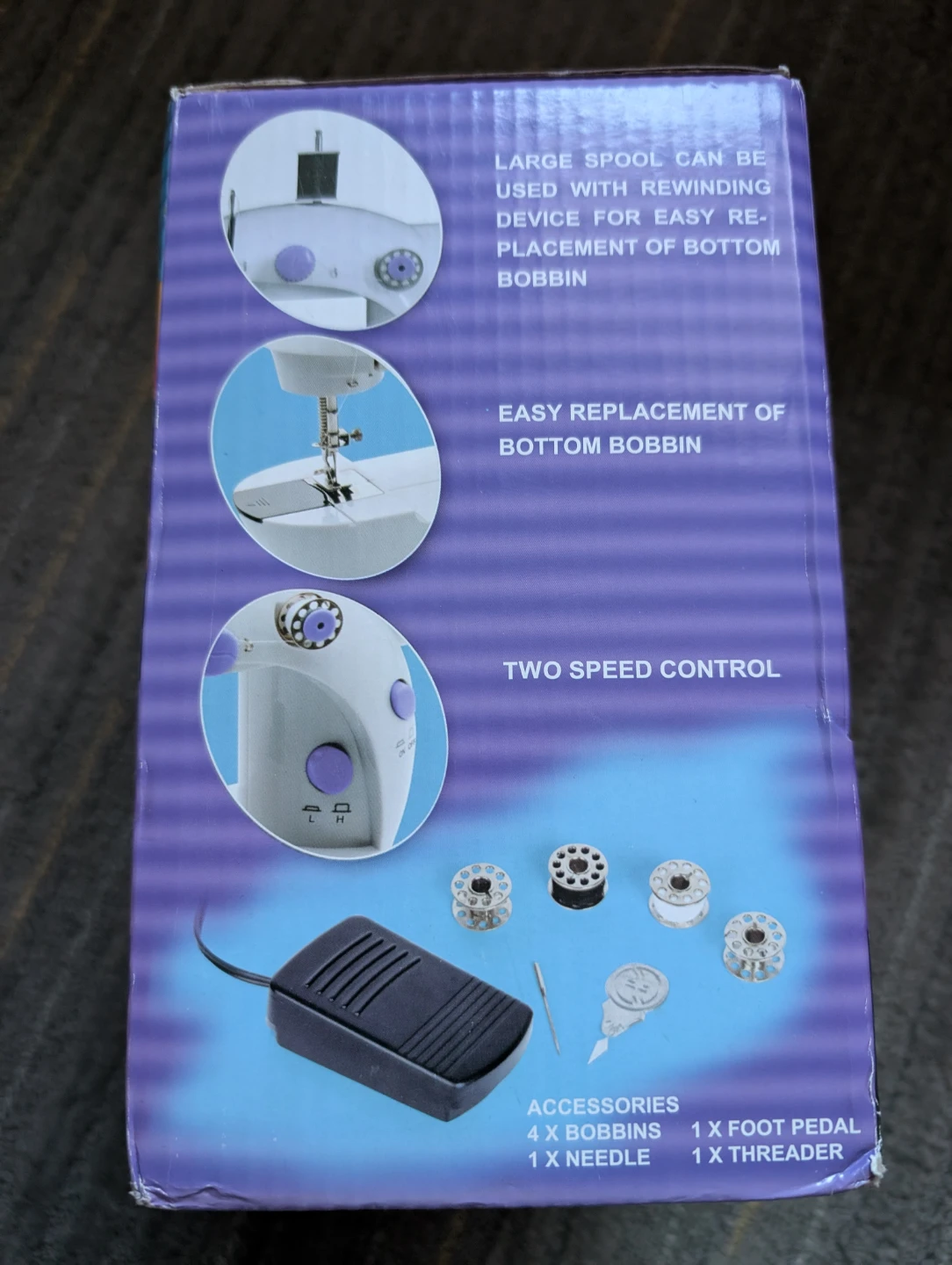 Mini Sewing Machine with Double Threads - photo 3