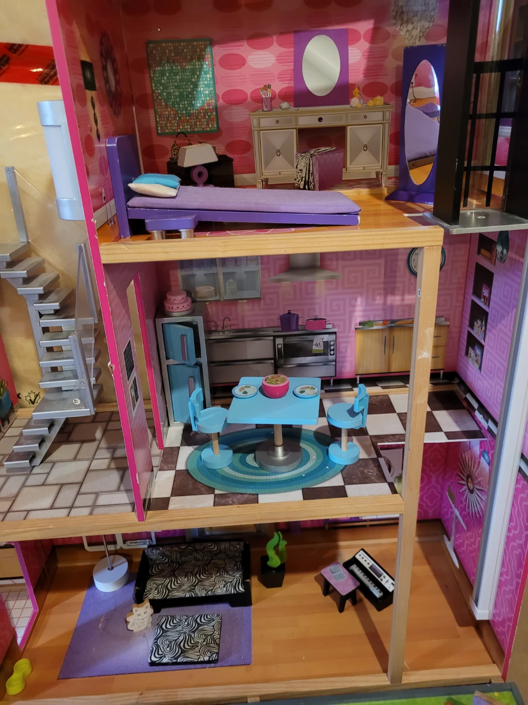 Kid Kraft Dollhouse with Accessories - photo 2