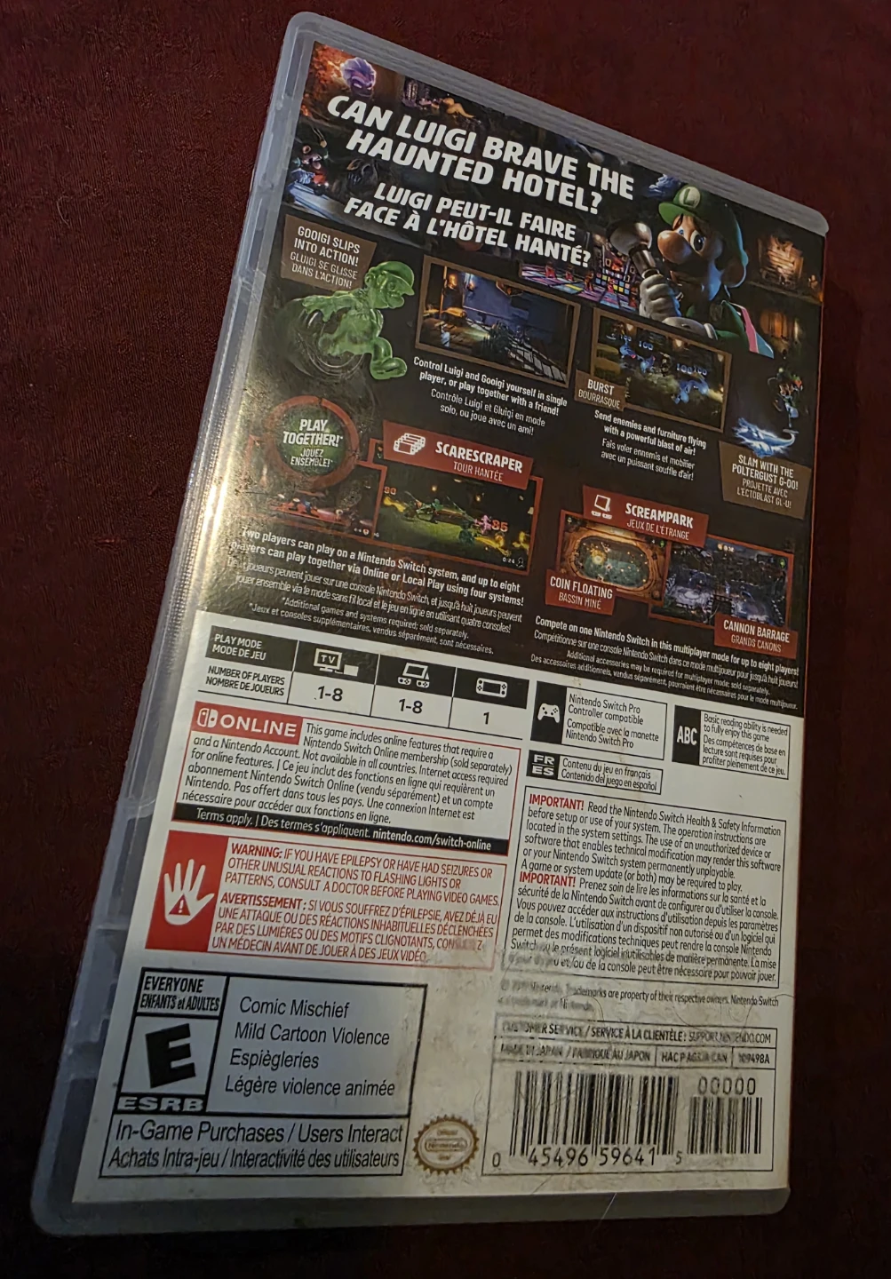 Luigi's Mansion 3 Nintendo Switch Game - photo 2