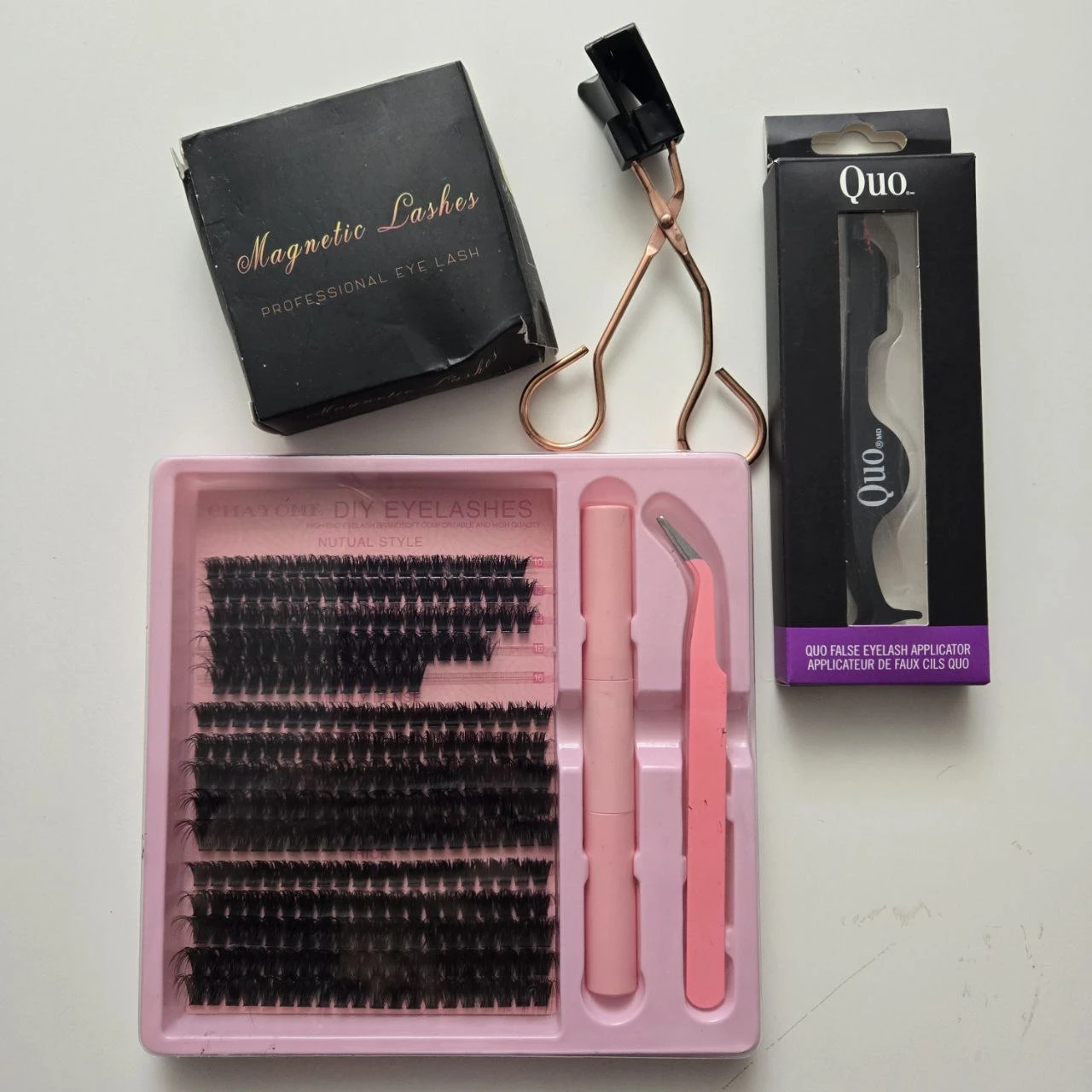 Magnetic Lashes Kit with Quo Applicator