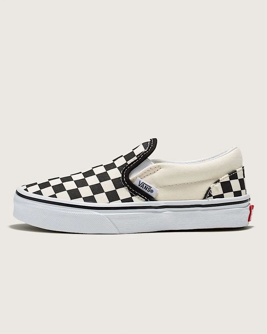 Vans Slip-On Shoes in checkerboard Size 4 - photo 2