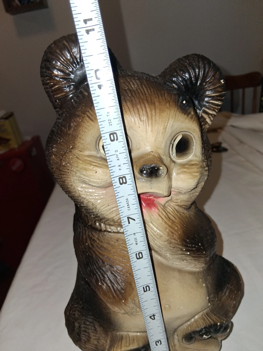 Vintage Bear Coin Bank