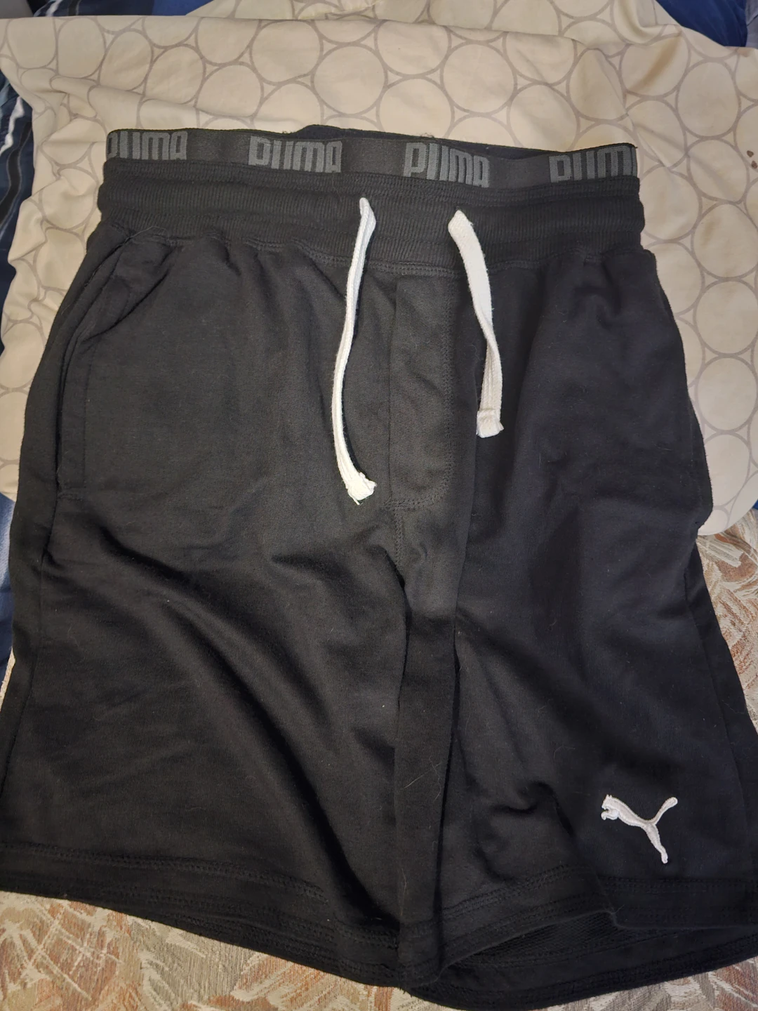 Puma Athletic Shorts - Black - Size S