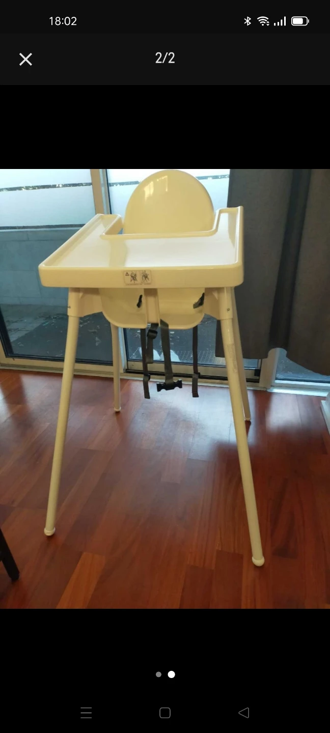 IKEA Hensvik crib with spring box, mattress and more - photo 3