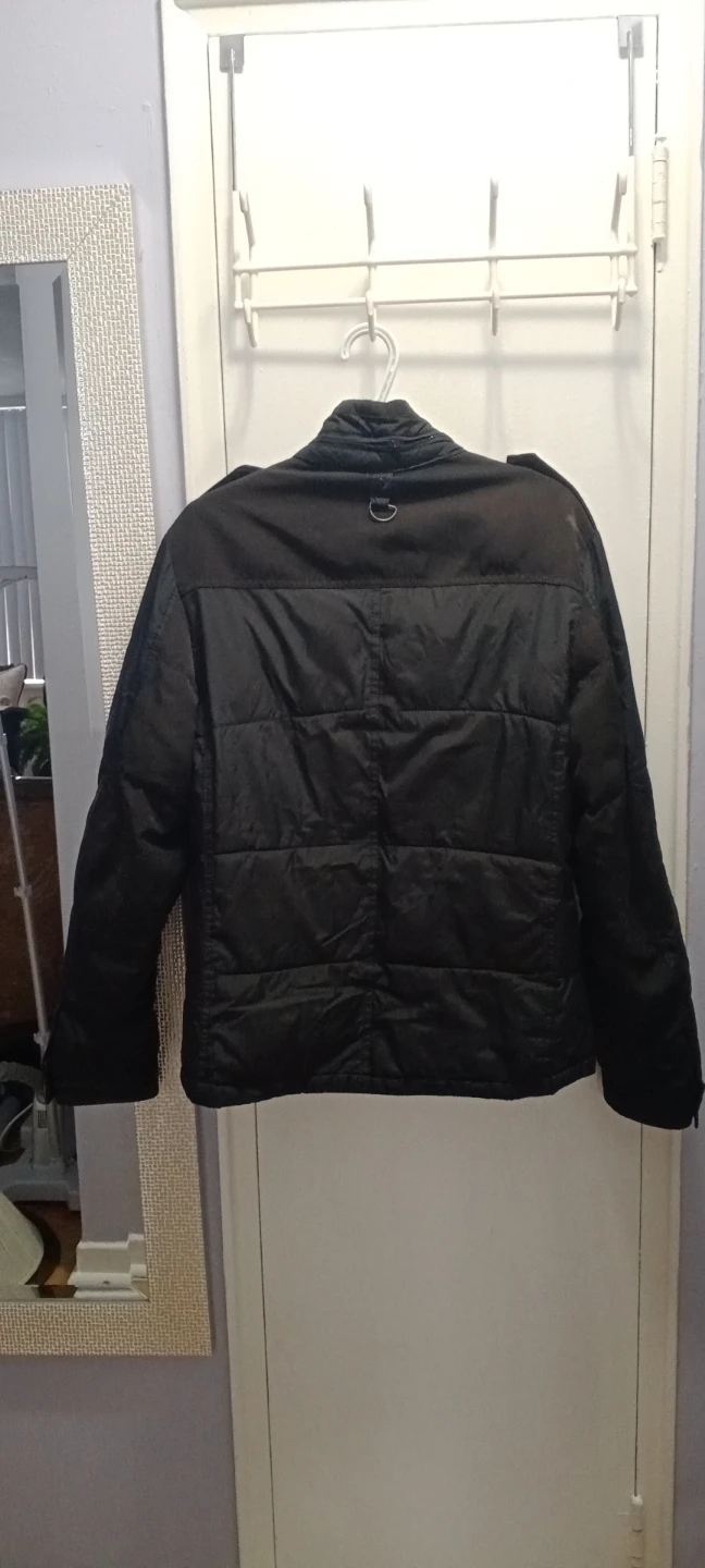 Zara Man Puffer Jacket - Black, Size S - photo 3