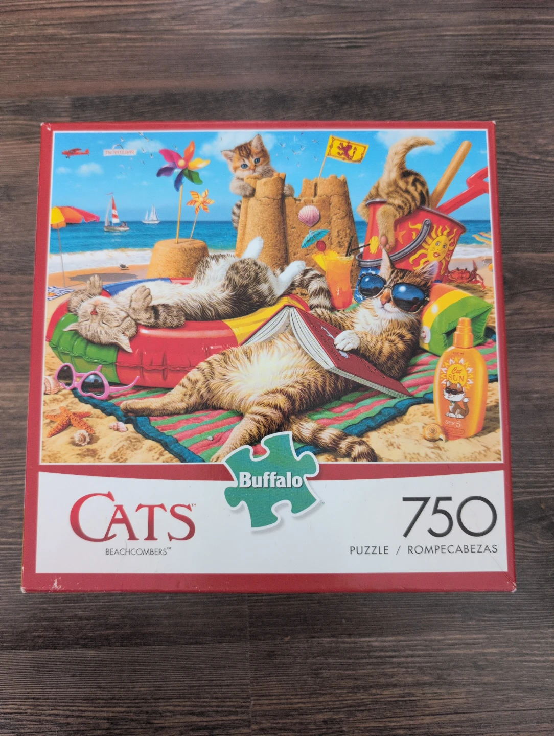 "Cats Beachcombers" 750 Piece Puzzle