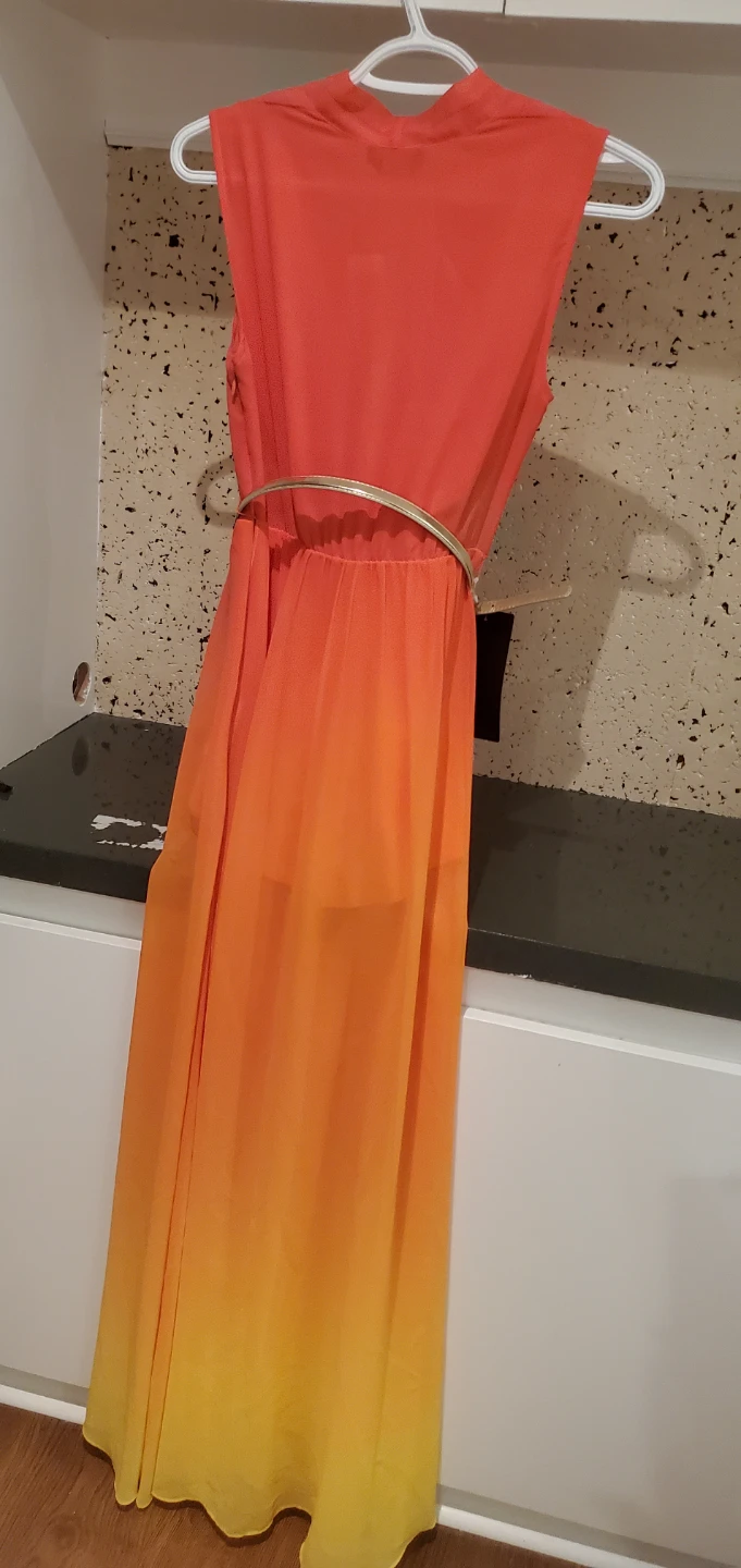 Bebe Ombre Maxi Dress Sz Small Petite - photo 3