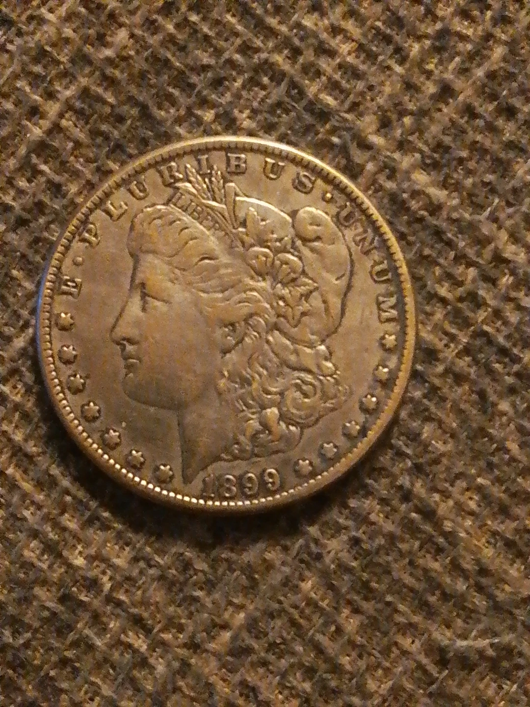 1899 Morgan Silver Dollar Coin - photo 2