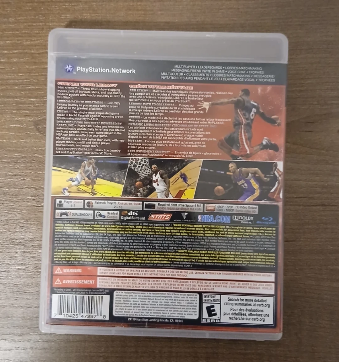 NBA 2K14 - PlayStation 3 (PS3) Game - photo 3