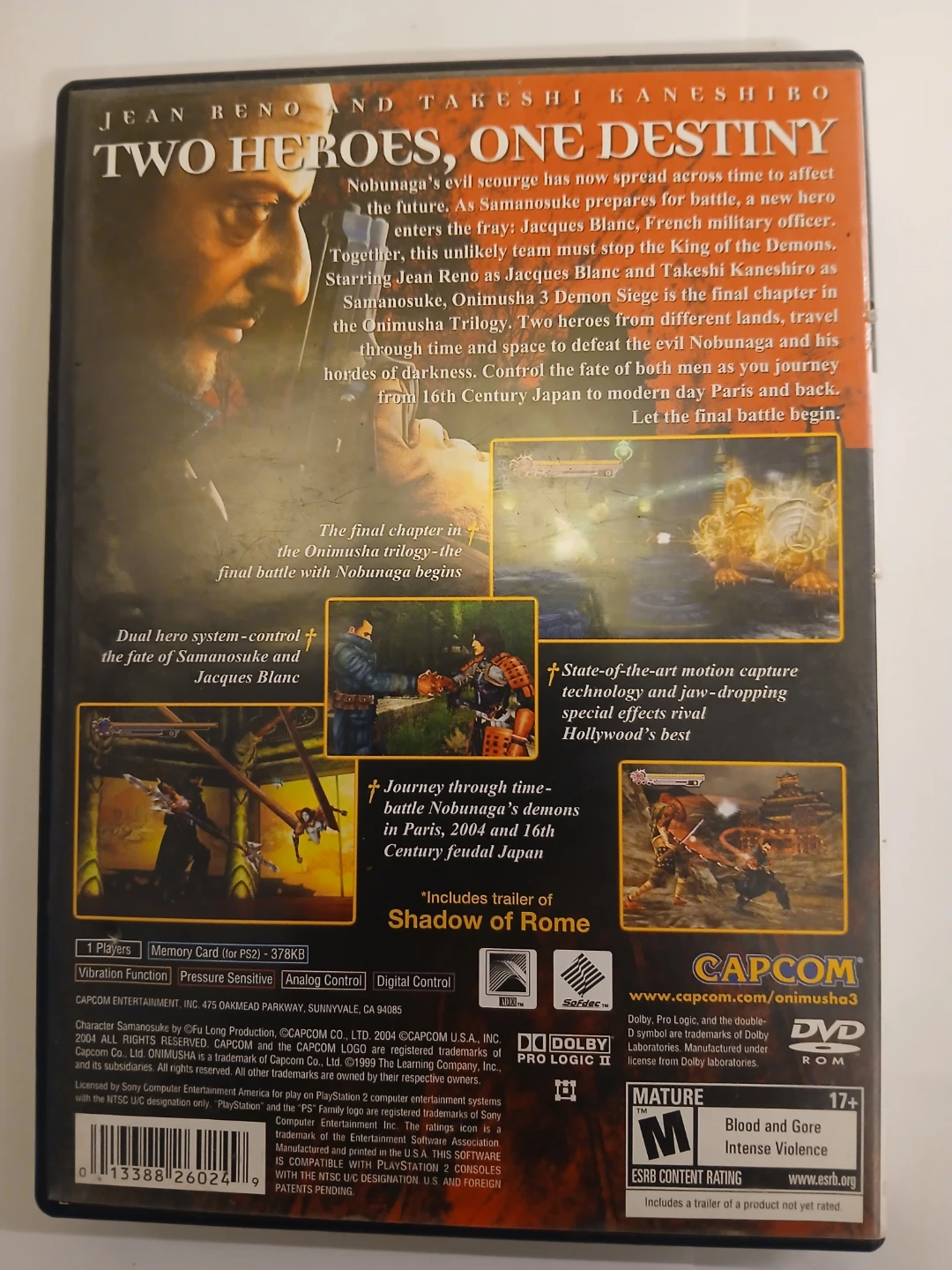 Onimusha 3: Demon Siege for PlayStation 2 - photo 2